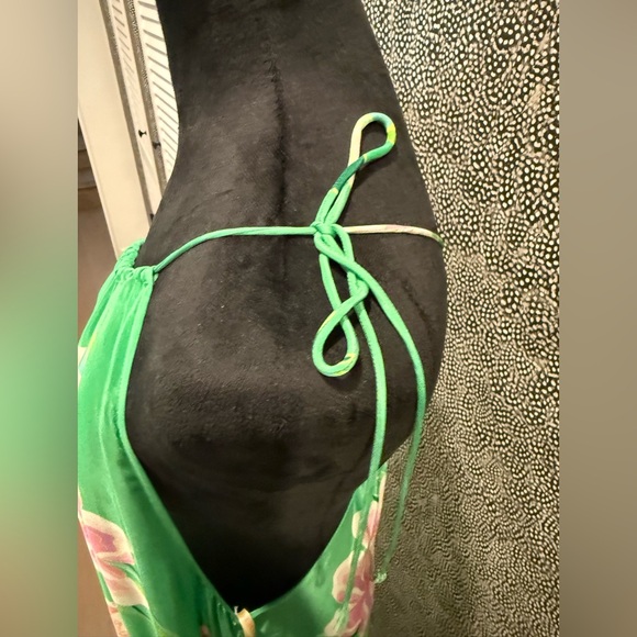 Farm Rio Green Floral Vibing Maxi Dress - Picture 6 of 10